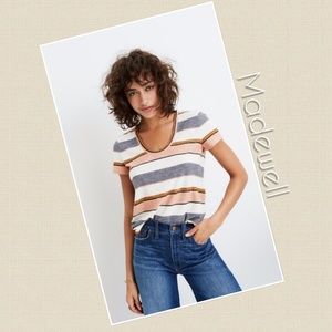 Madewell Alto Scoop Neck Tee